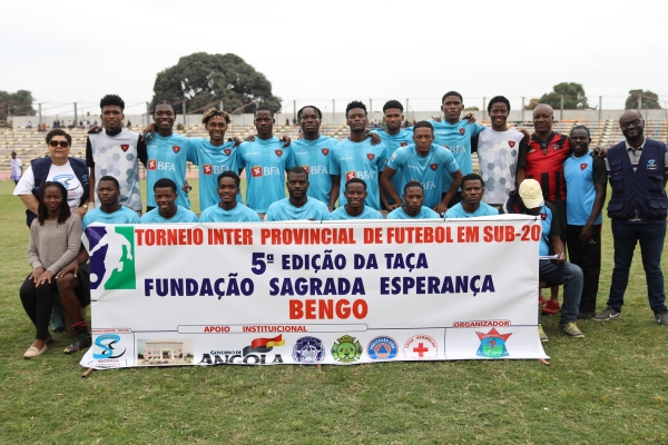 D´Agosto na final do torneio de futebol “Fundação Sagrada Esperança”